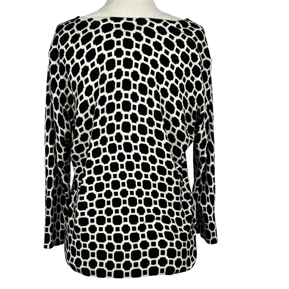 BANANA REPUBLIC WOMEN'S GEOMETRIC PATTERN‎ WOMEN'S CAREER/OFFICE WEAR CARDIGAN - Picture 2 of 10